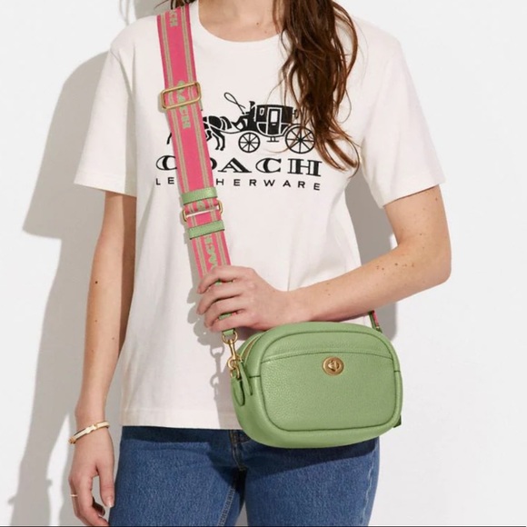 Coach Bags Coach Camera Bag In Pistachio Poshmark